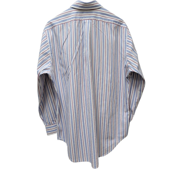 Ralph Lauren Men's Classic Fit Striped Long-Sleeves Dress Shirt 16 32/33 - Picture 4 of 10
